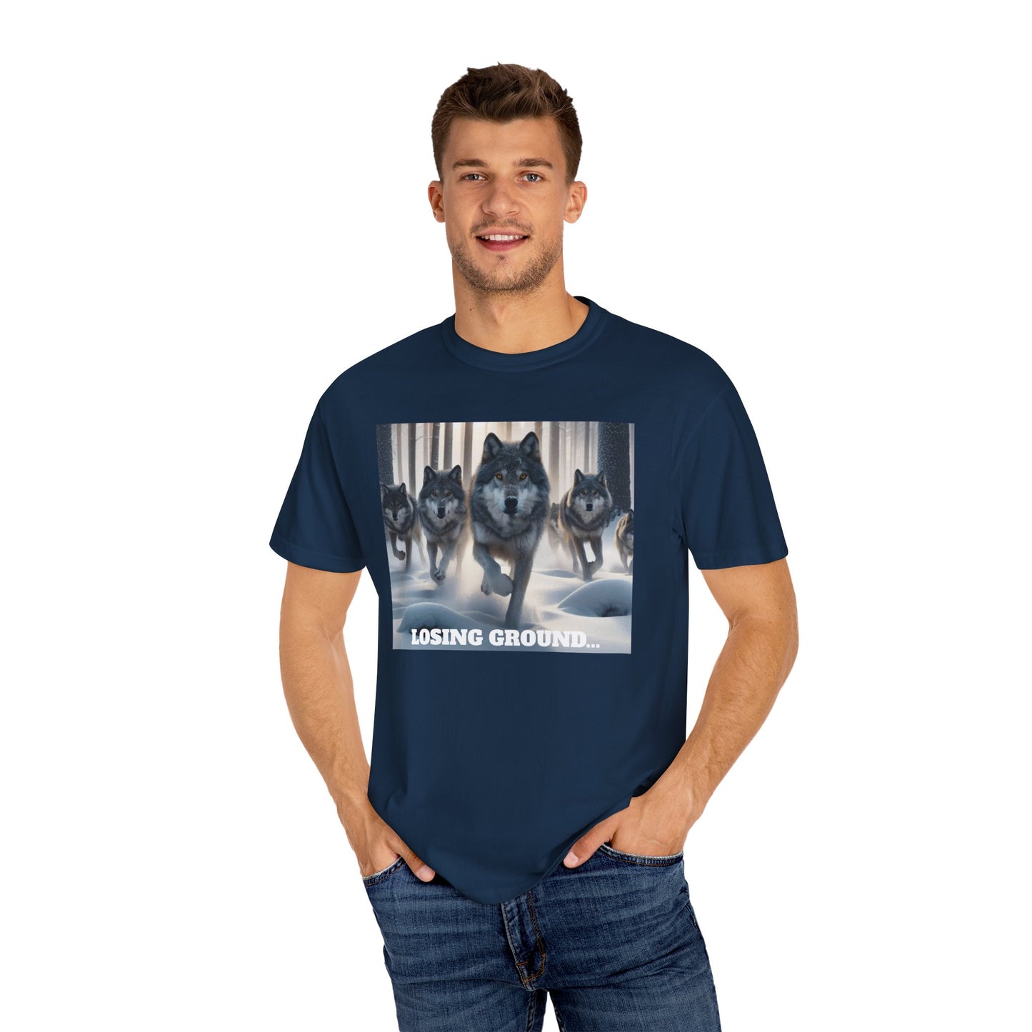 Wolf Pack Losing Ground T-Shirt - 16 colors