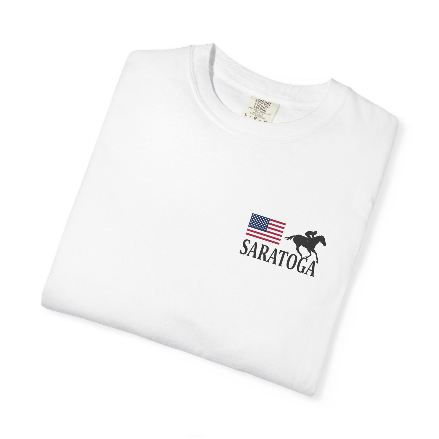 Saratoga All American Chest Design T-Shirt - 12 colors