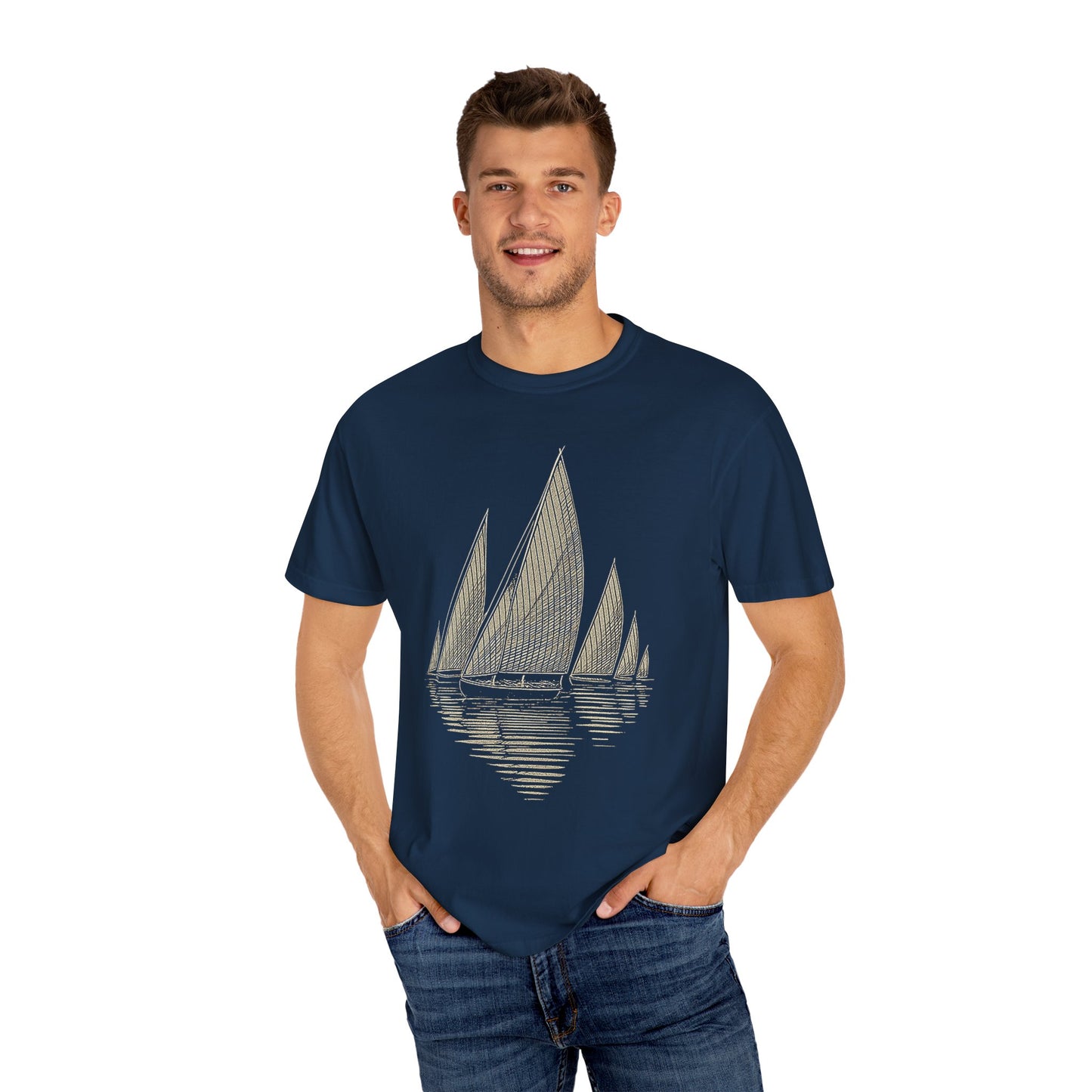 Sailing Shadows Unisex T-Shirt - 13 colors