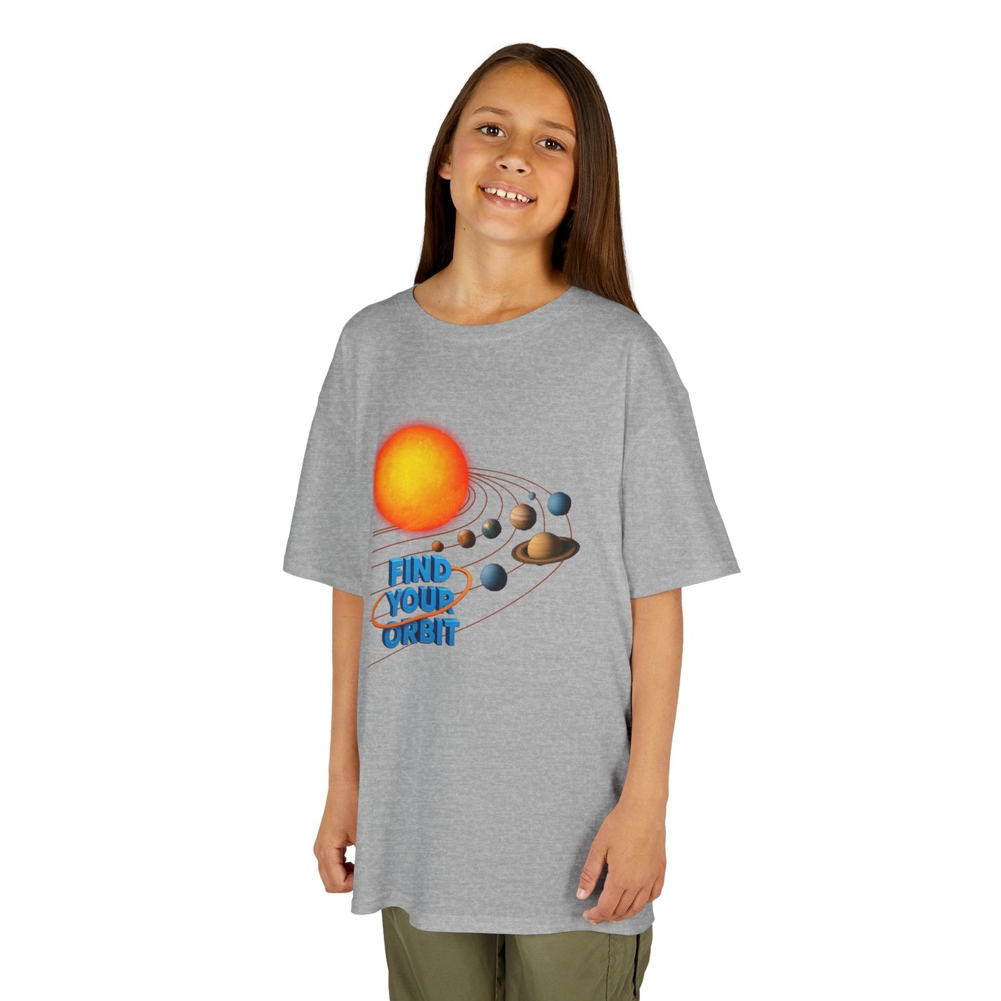Kids' Find Your Orbit Planets T-shirt - 13 colors