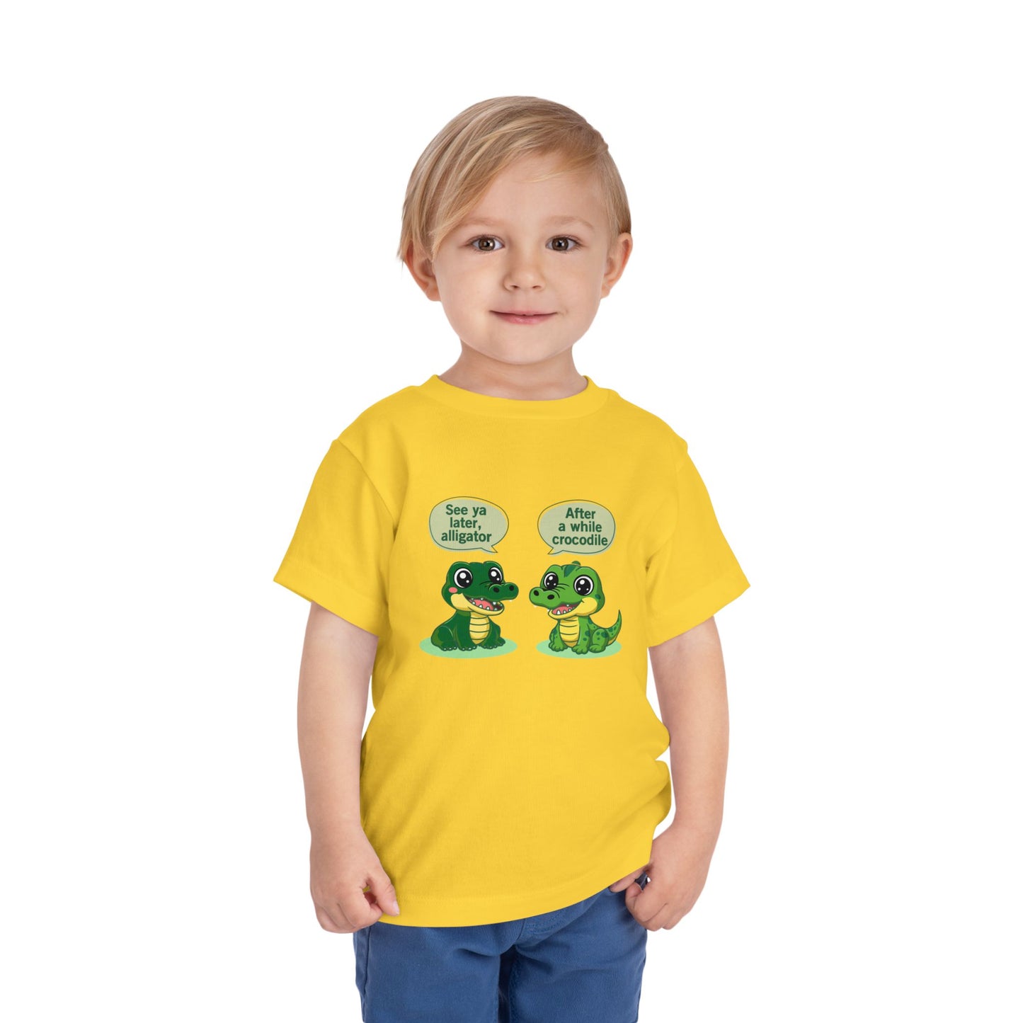 See You Later Alligator Cute Toddler Tee - 11 colors