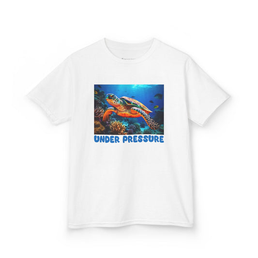 Kids' Under Pressure Sea Turtle T-shirt - 15 colors