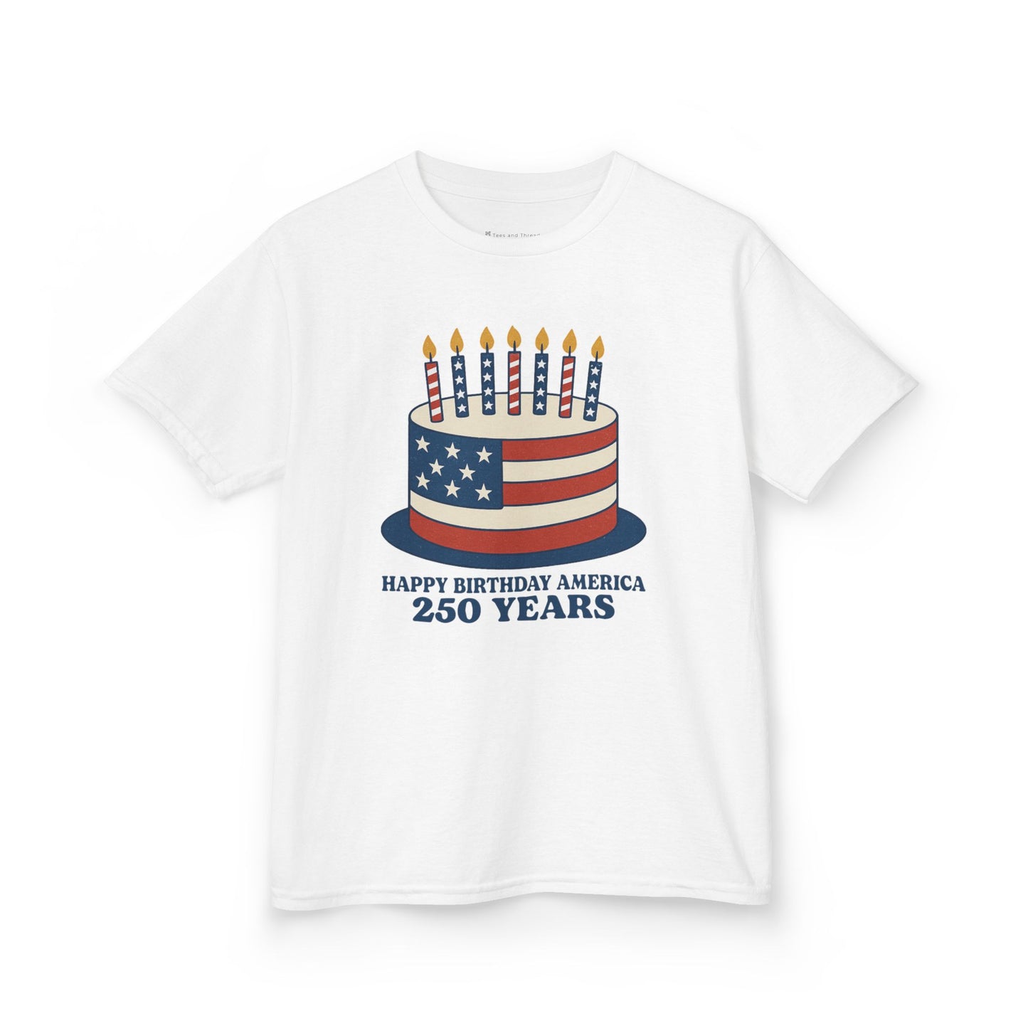 Kids' USA Birthday Cake T-shirt - 6 colors