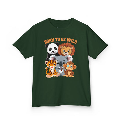 Kids' Born to Be Wild Animal Friends T-Shirt - 18 colors