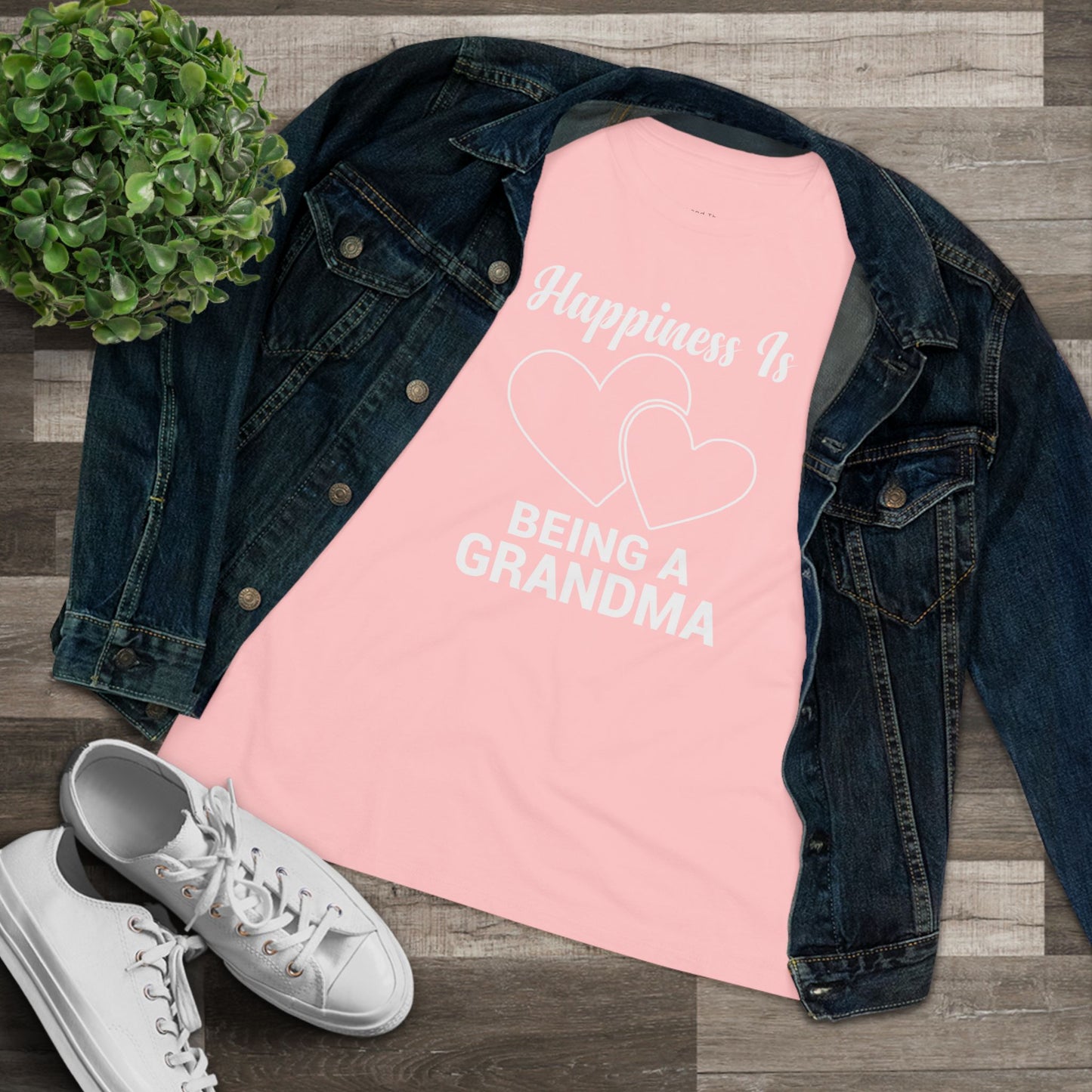 Women's Happiness is Being a Grandma Semi-Relaxed T-Shirt - 6 colors