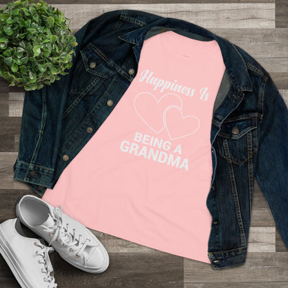 Women's Happiness is Being a Grandma Semi-Relaxed T-Shirt - 6 colors