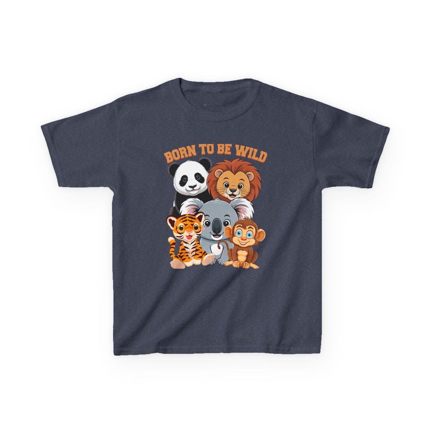 Kids' Born to Be Wild Animal Friends T-Shirt - 18 colors