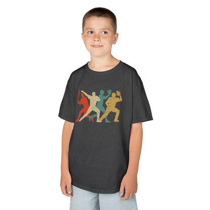 Kids' Baseball Shadows T-Shirt - 13 colors