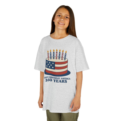 Kids' USA Birthday Cake T-shirt - 6 colors