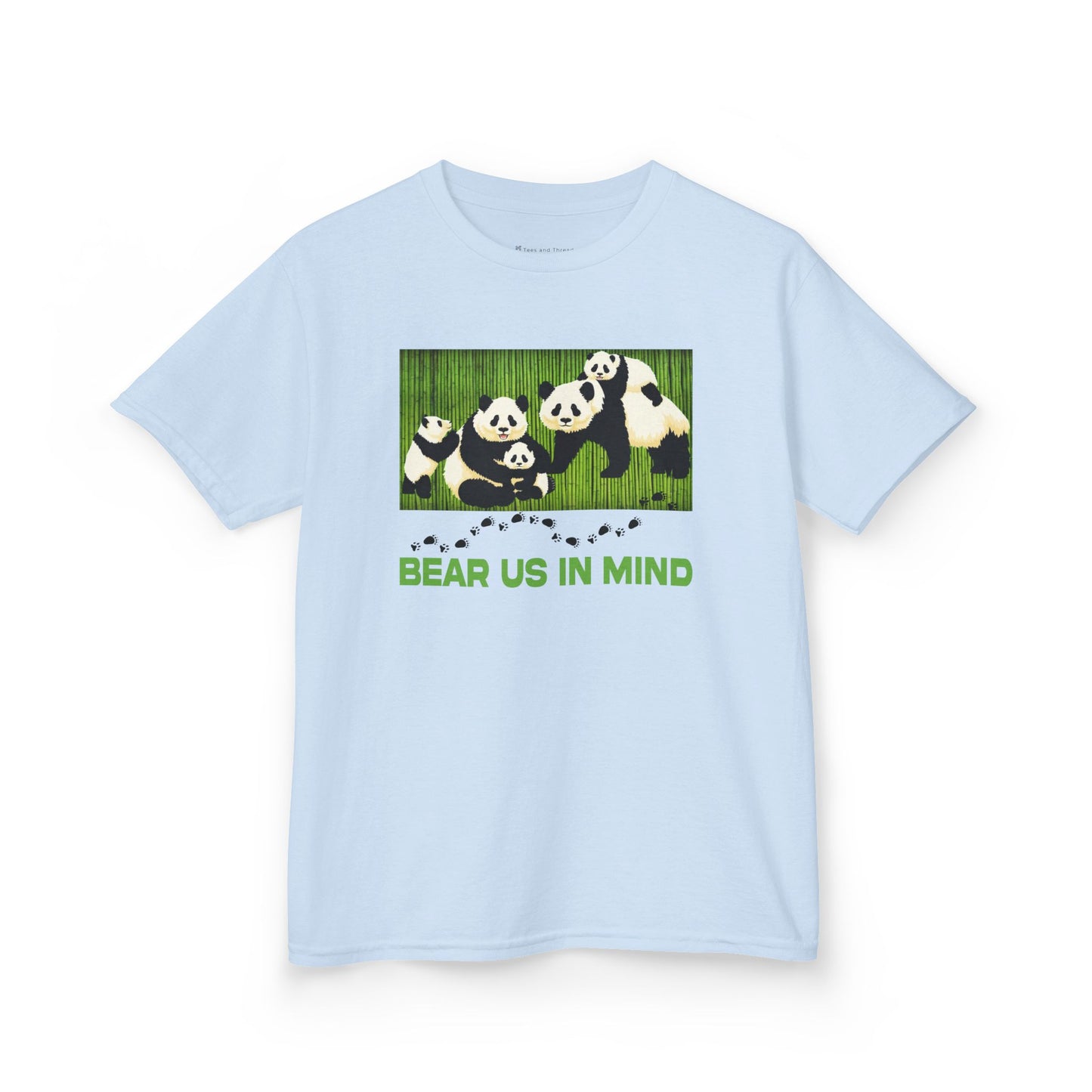 Kids' Bear Us In Mind Panda T-Shirt - 15 colors