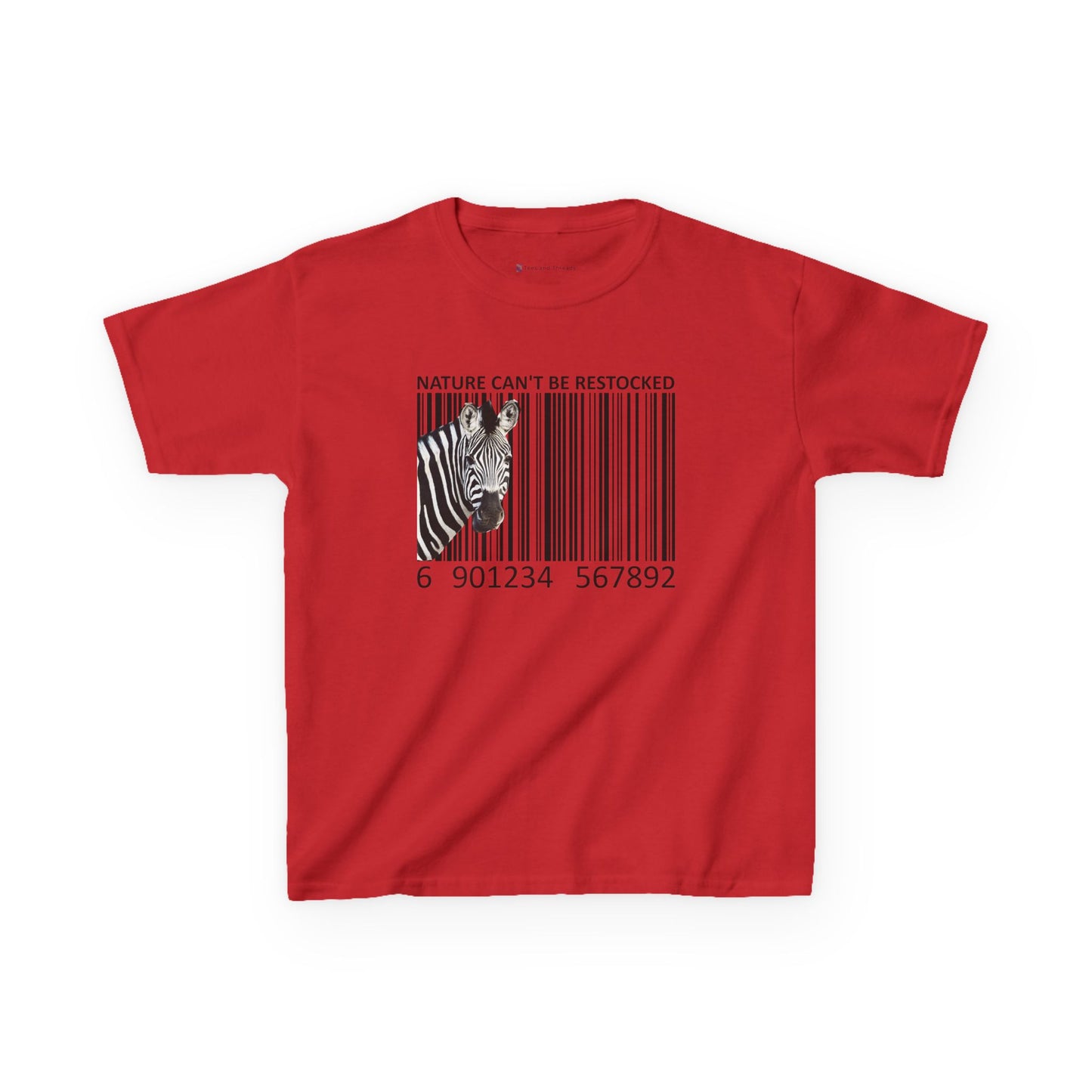 Kids' Nature Can't Be Restocked Zebra T-shirt - 10 colors