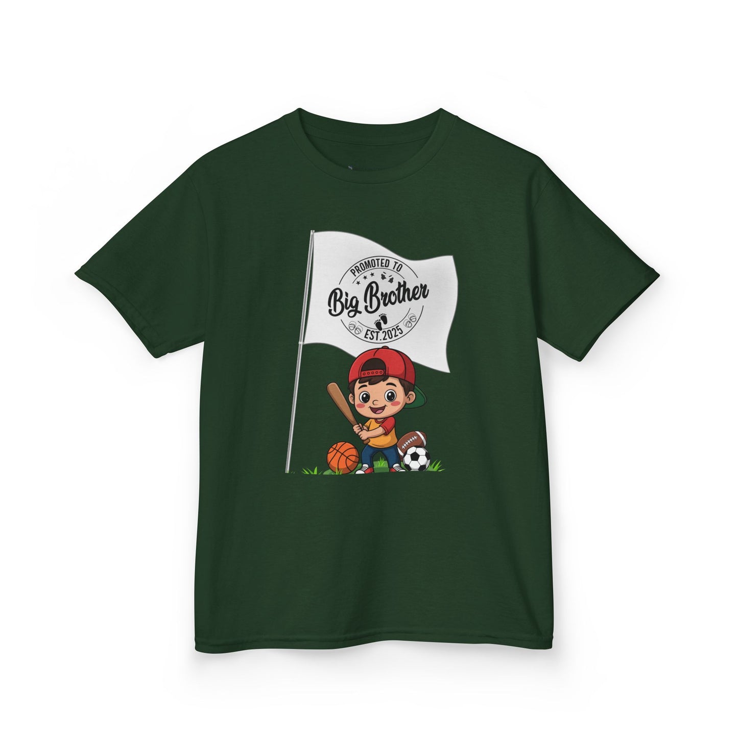 Kids' Promoted to Big Brother 2025 T-Shirt - 12 colors