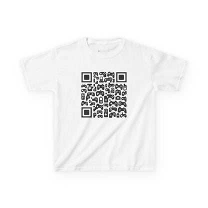 Kids' Gaming QR Code T-shirt - 7 colors