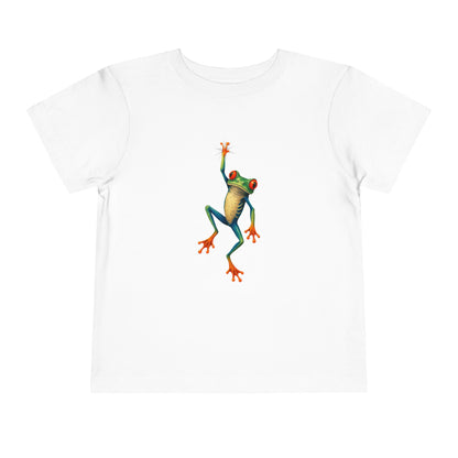 Hang on Froggy Cute Toddler Tee - 9 colors