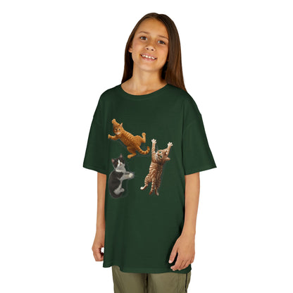 Kids' Clinging Kittens T-Shirt - 14 colors
