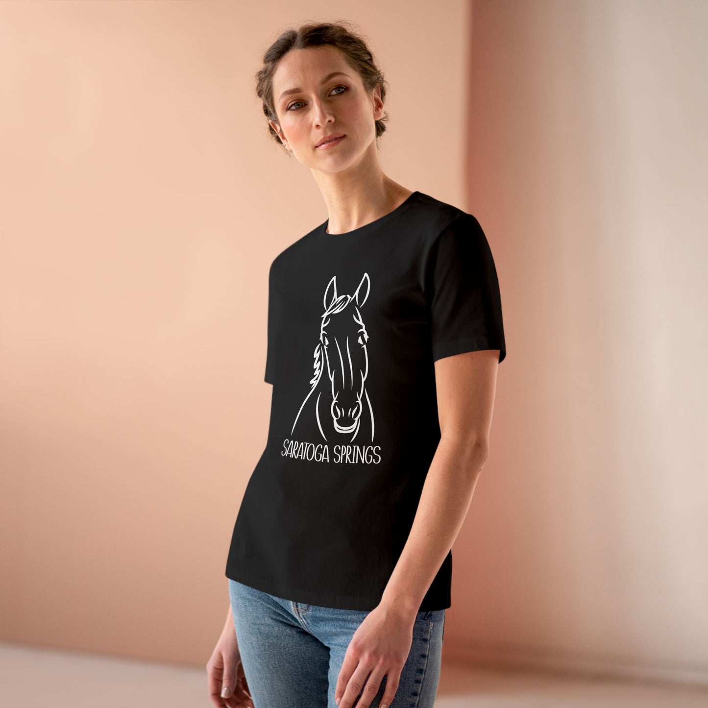 Saratoga Filly Women's Semi-Relaxed Color T-Shirt