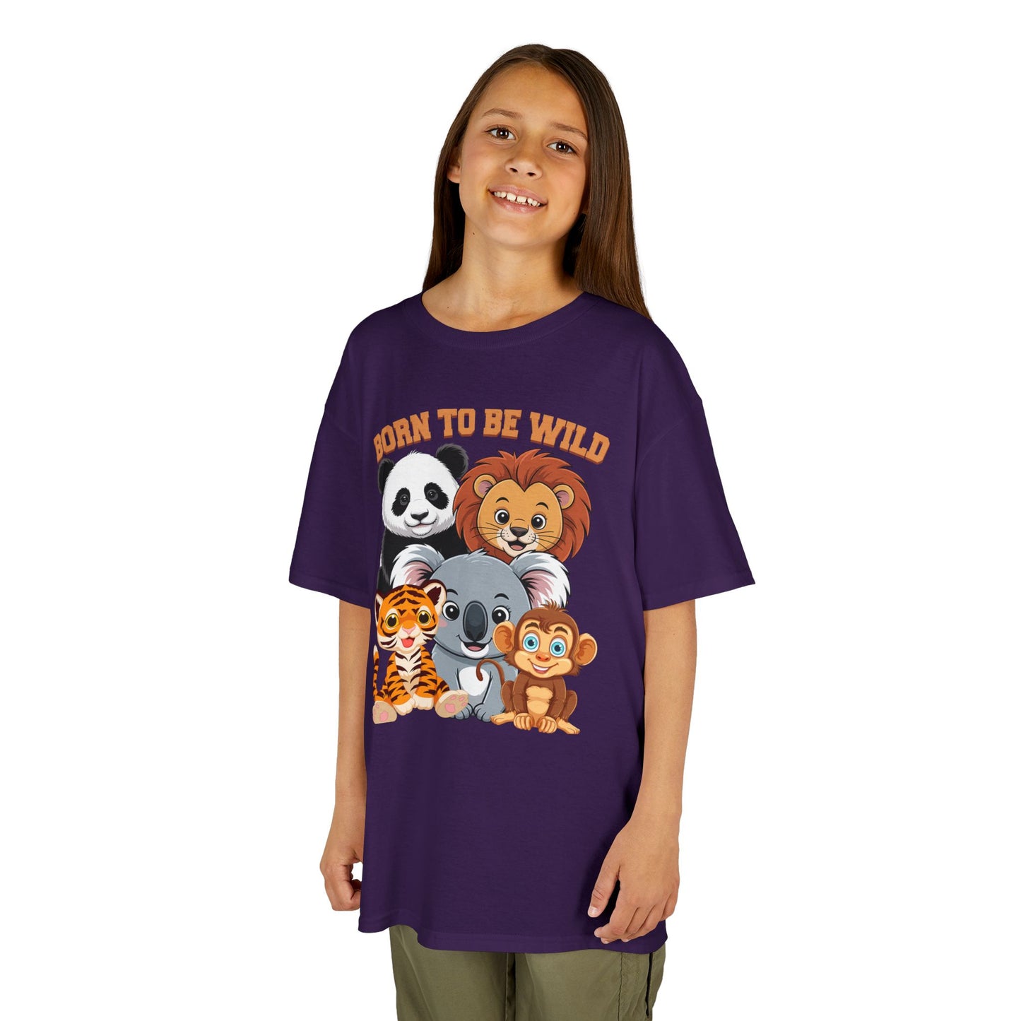 Kids' Born to Be Wild Animal Friends T-Shirt