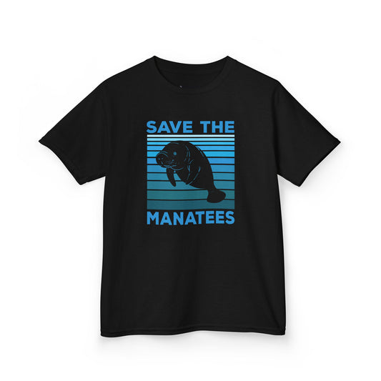 Kids' Save the Manatees T-Shirt - 11 colors