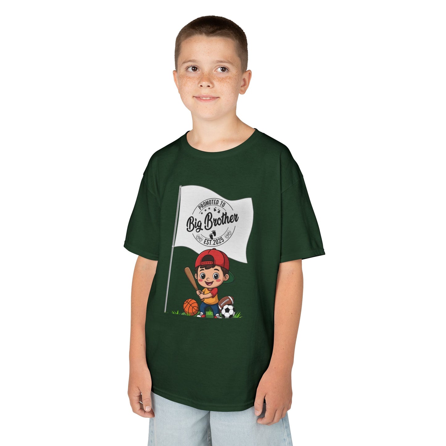 Kids' Promoted to Big Brother 2025 T-Shirt - 12 colors