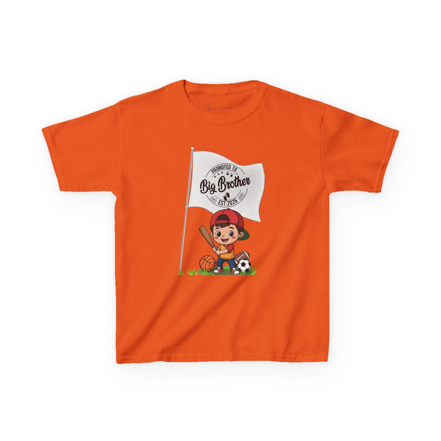 Kids' Promoted to Big Brother 2026 T-Shirt - 16 colors