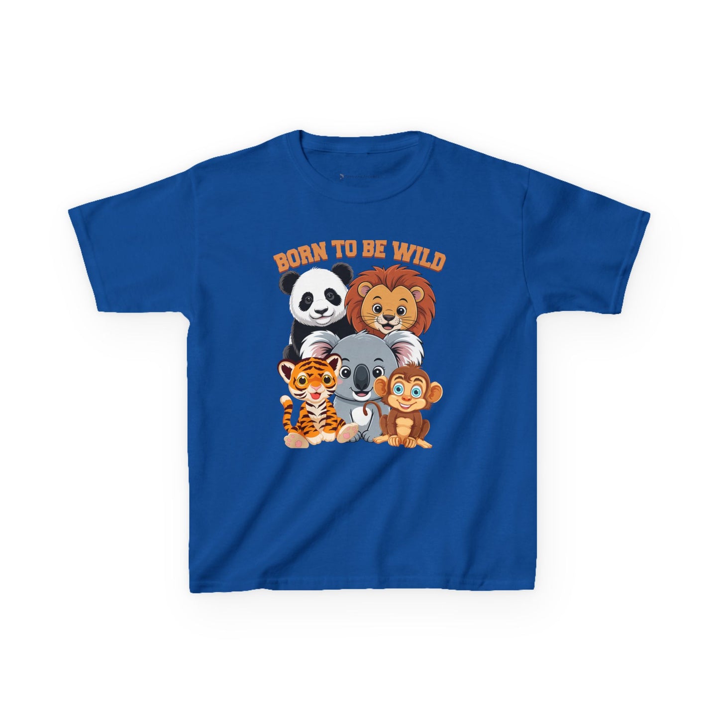 Kids' Born to Be Wild Animal Friends T-Shirt - 18 colors