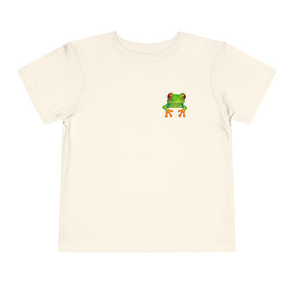 Froggy Friend Cute Toddler Tee - 7 colors