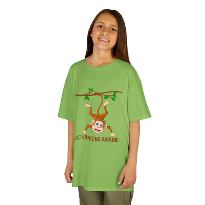 Kids' Just Hanging Around Monkey T-Shirt - 18 colors