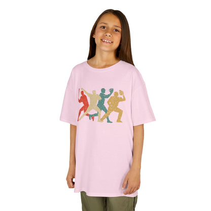 Kids' Baseball Shadows T-Shirt - 13 colors