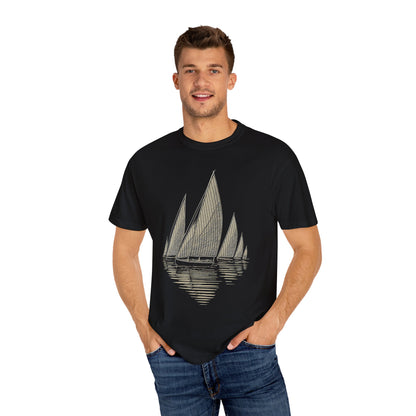 Sailing Shadows Unisex T-Shirt - 13 colors