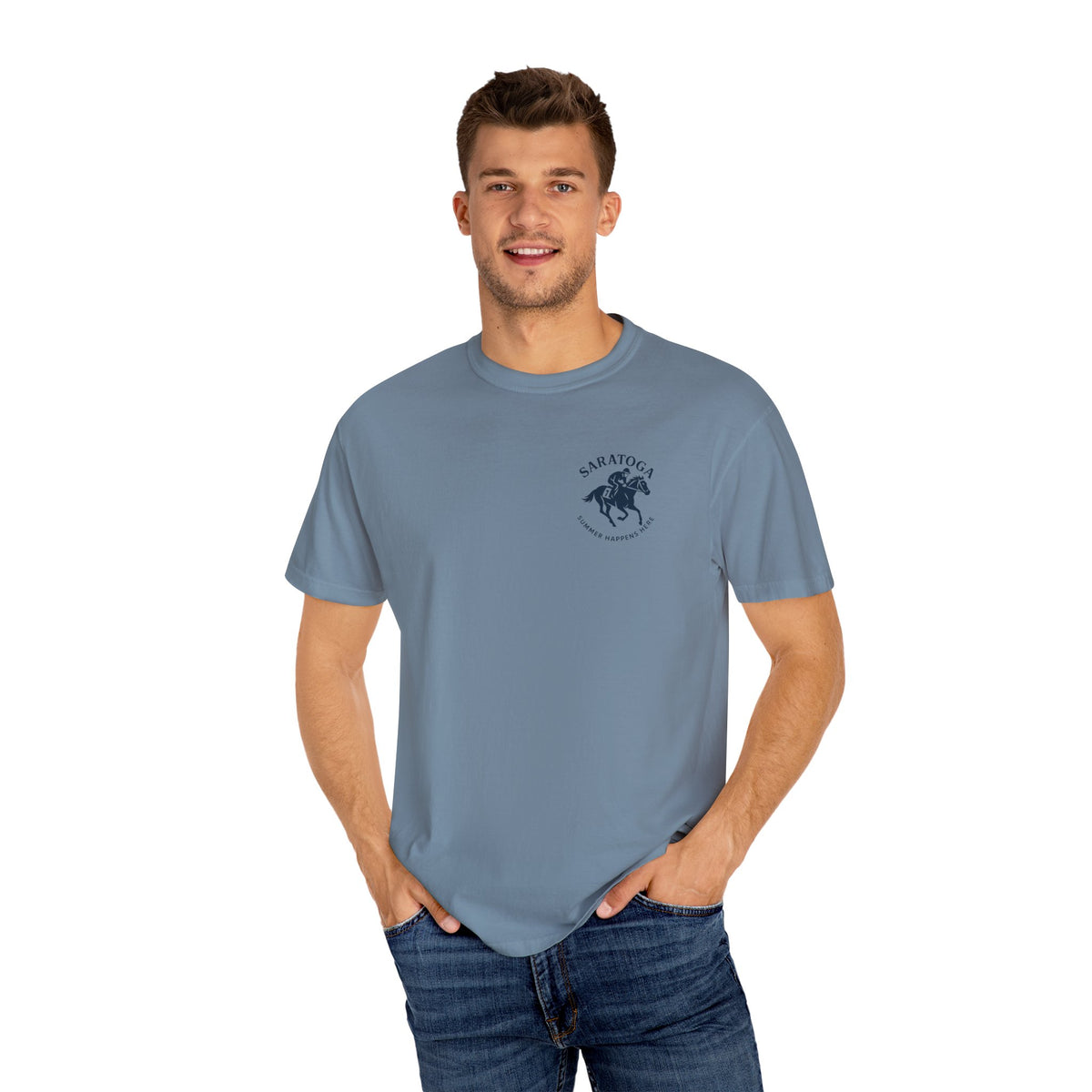 Saratoga Summer Happens Here T-Shirt - 10 colors