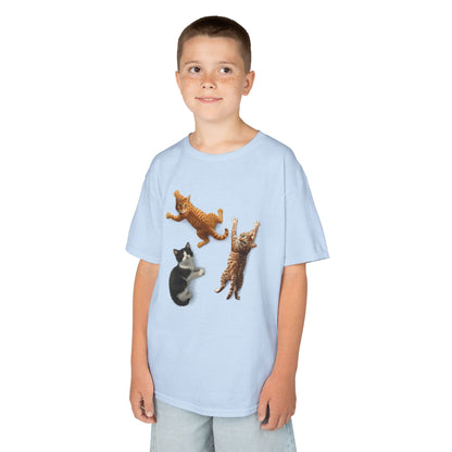 Kids' Clinging Kittens T-Shirt - 14 colors