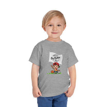 Promoted to Big Brother Cute Toddler Tee - 6 colors