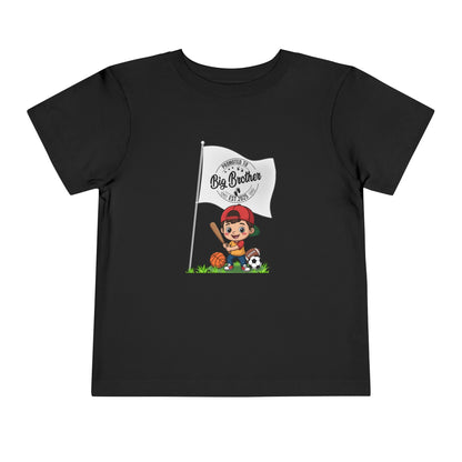 Promoted to Big Brother Cute Toddler Tee - 6 colors