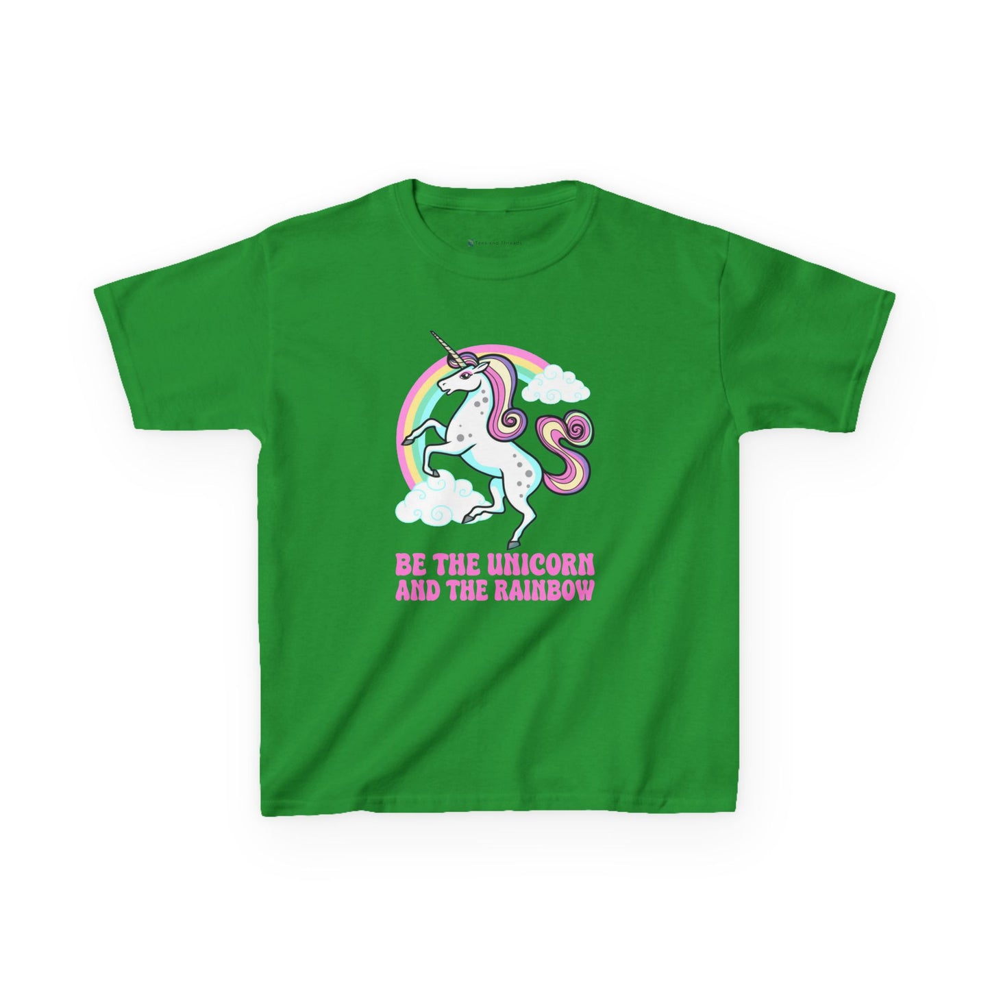 Kids' Be The Unicorn and The Rainbow T-Shirt - 17 Colors