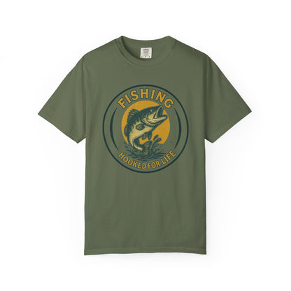 Fishing - Hooked for Life Unisex T-Shirt - 6 colors