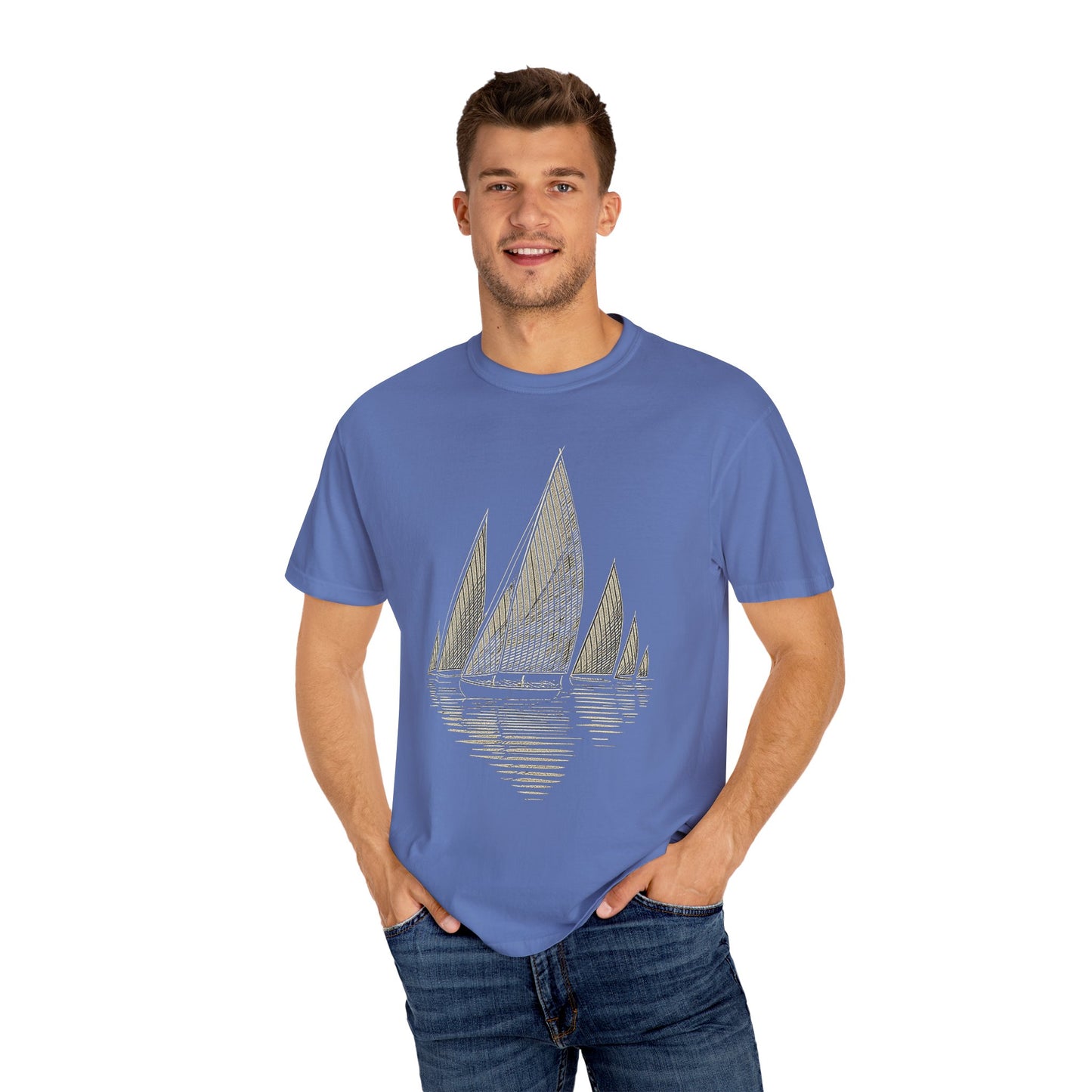 Sailing Shadows Unisex T-Shirt - 13 colors