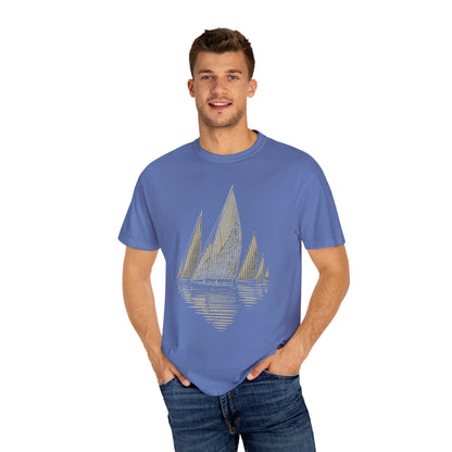 Sailing Shadows Unisex T-Shirt - 13 colors