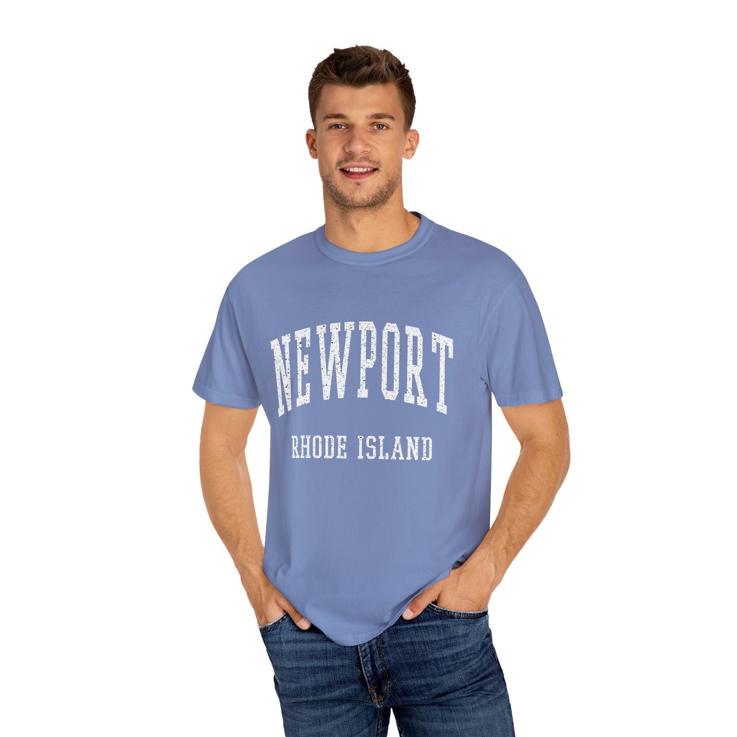 Newport Rhode Island Classic Block T-shirt
