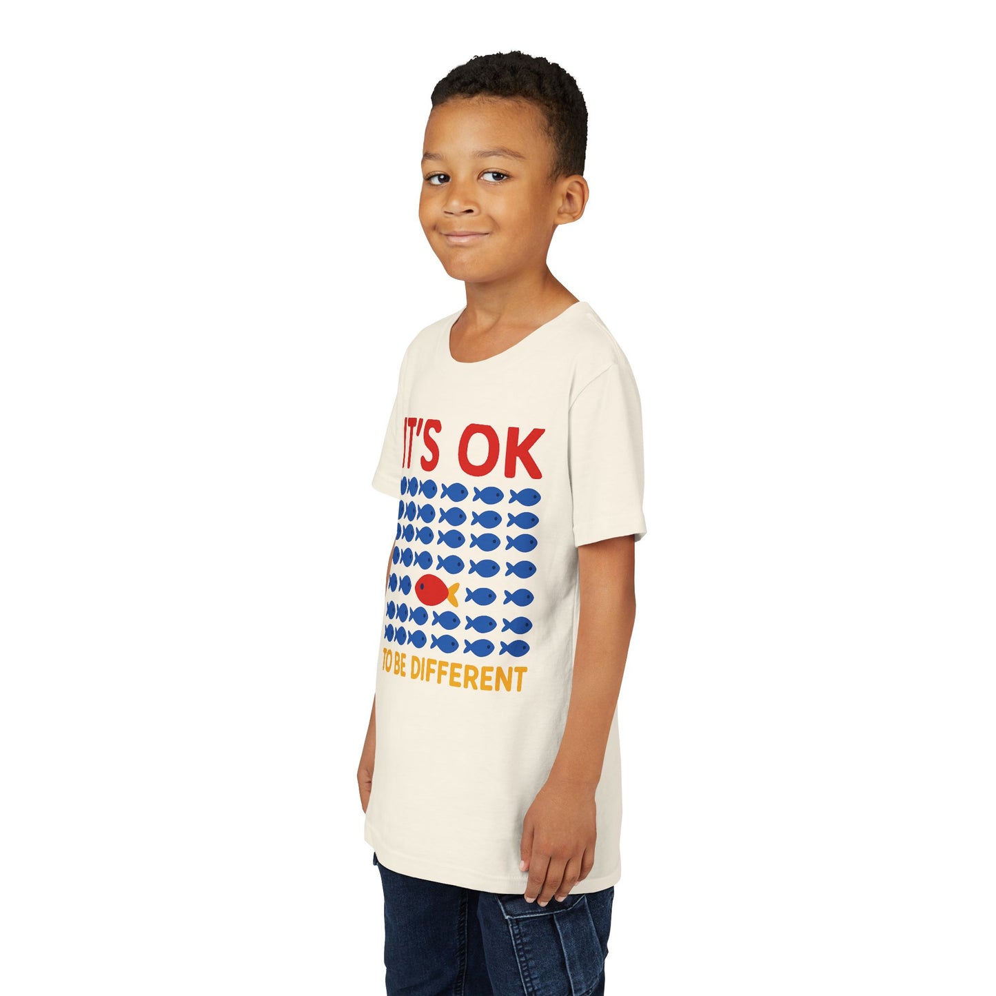 It's OK To Be Different Fishy Friends Kids T-Shirt