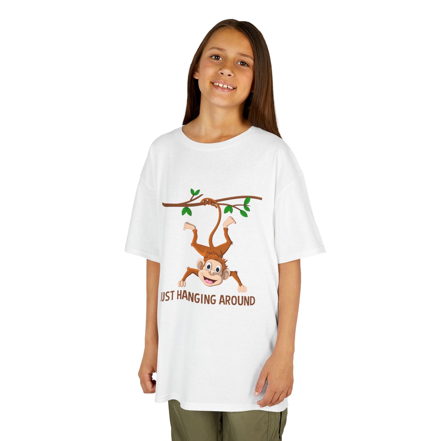 Kids' Just Hanging Around Monkey T-Shirt - 18 colors