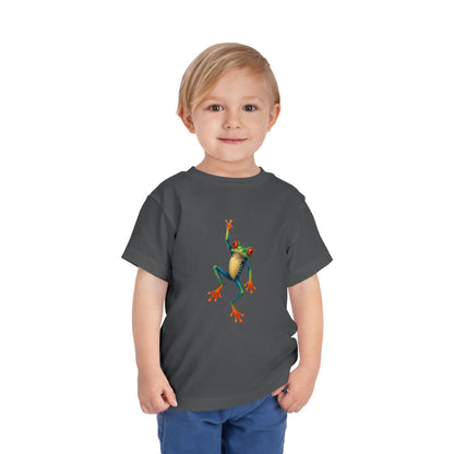 Hang on Froggy Cute Toddler Tee - 9 colors