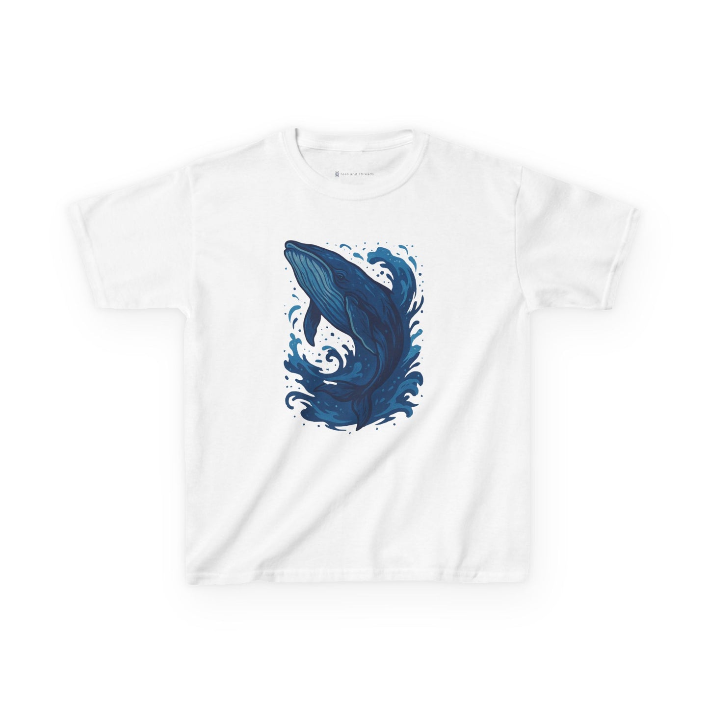 Kids' Soaring Whale T-shirt - 10 colors