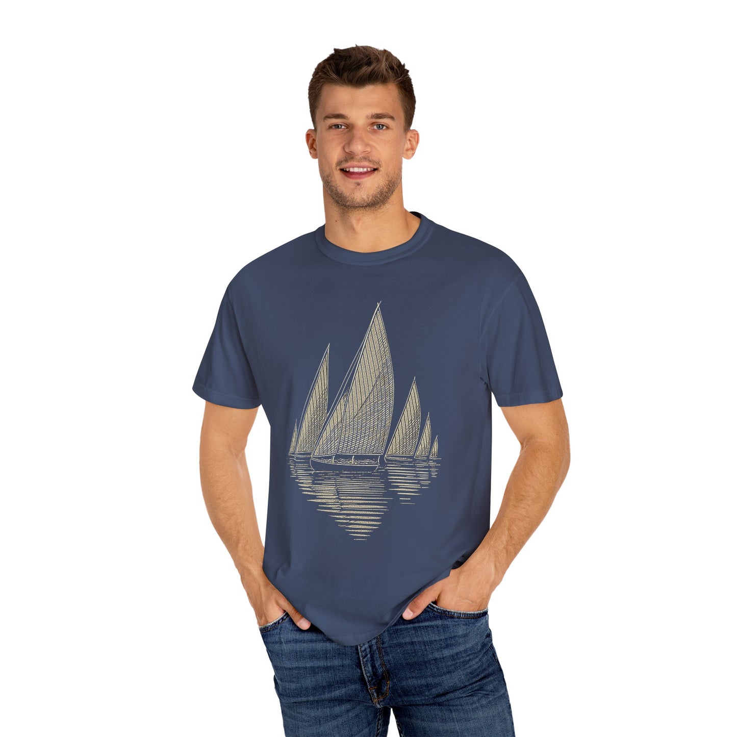 Sailing Shadows Unisex T-Shirt - 13 colors