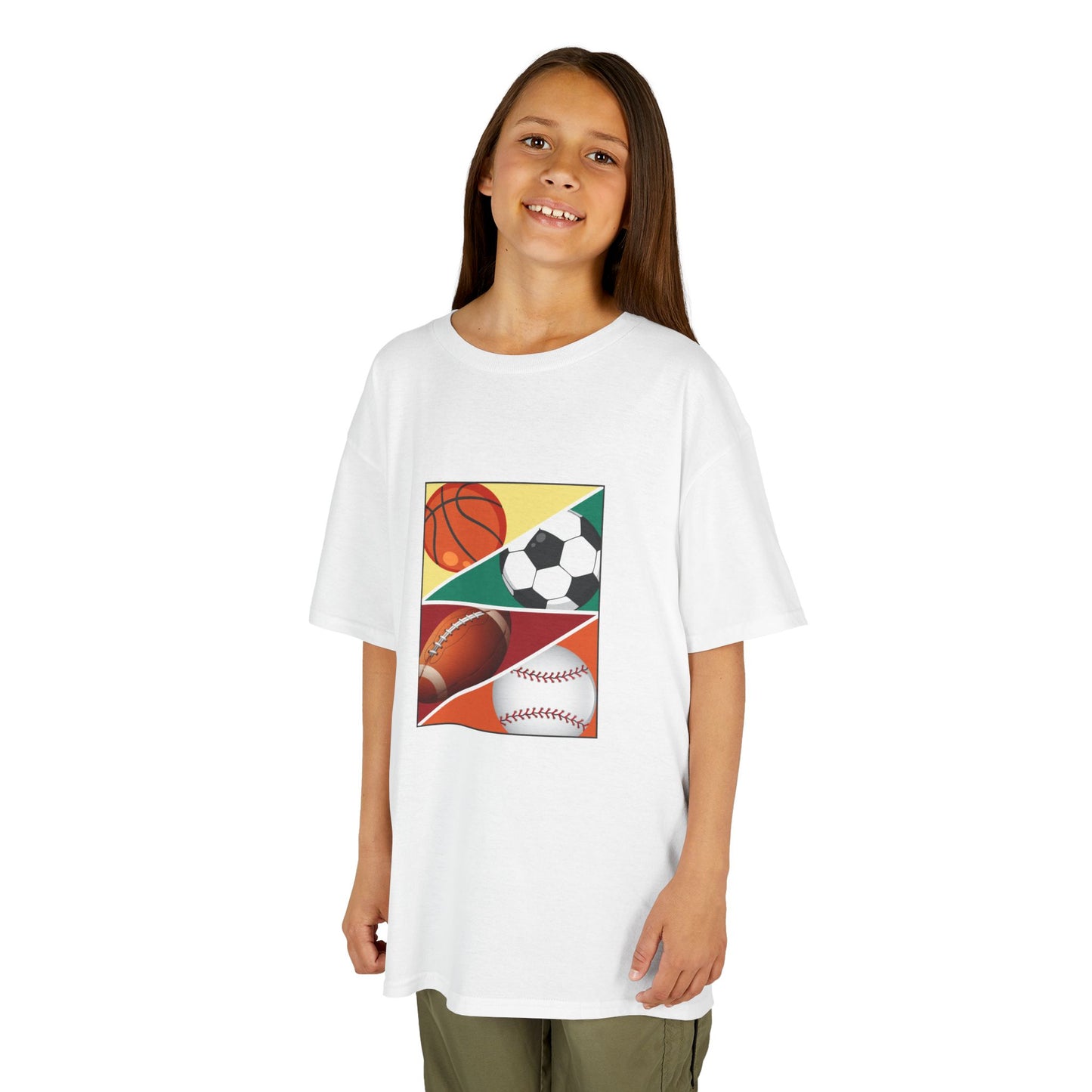 Kids' Sports Game Time T-Shirt - 16 colors