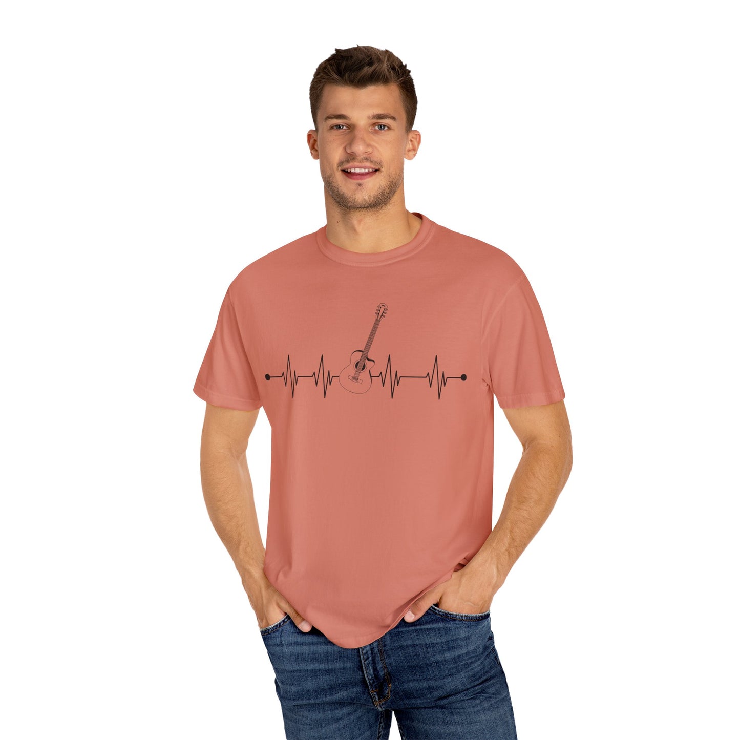 Guitar Heartbeat T-Shirt - 16 colors