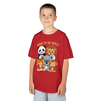 Kids' Born to Be Wild Animal Friends T-Shirt - 18 colors