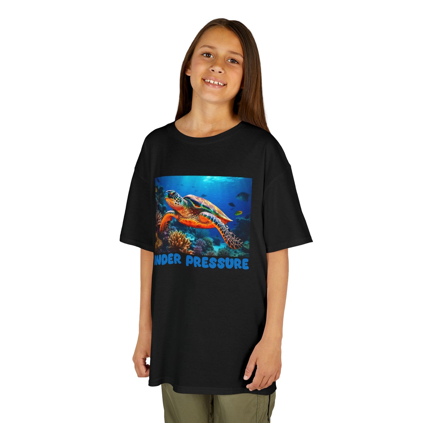 Kids' Under Pressure Sea Turtle T-shirt - 15 colors