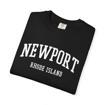 Newport Rhode Island Classic Block T-shirt - 15 colors