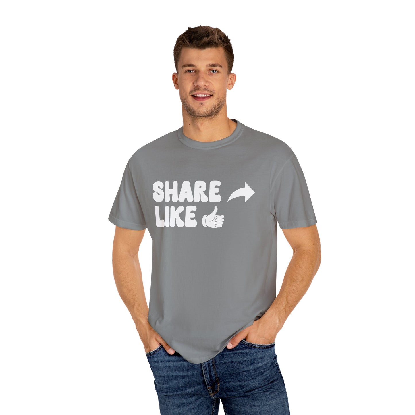 Share, Like Unisex T-Shirt - 11 colors