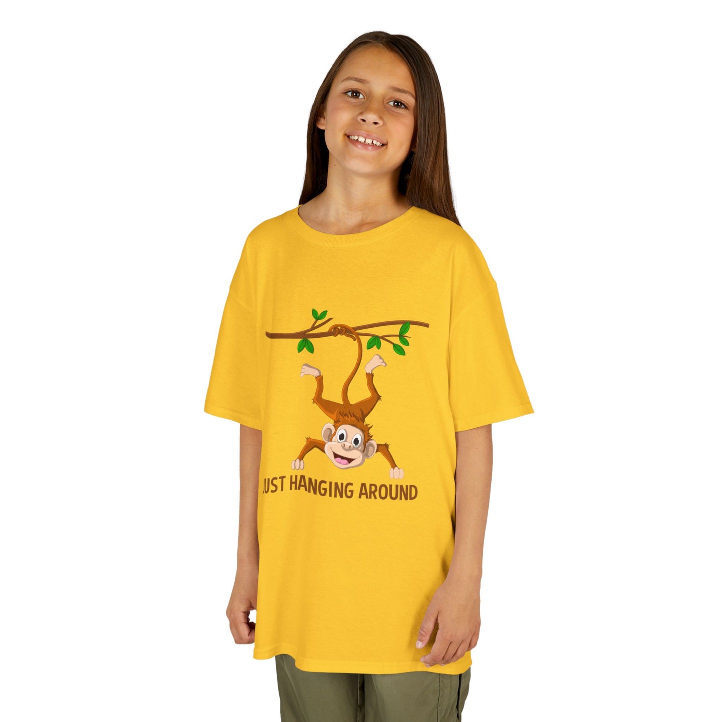 Kids' Just Hanging Around Monkey T-Shirt - 18 colors